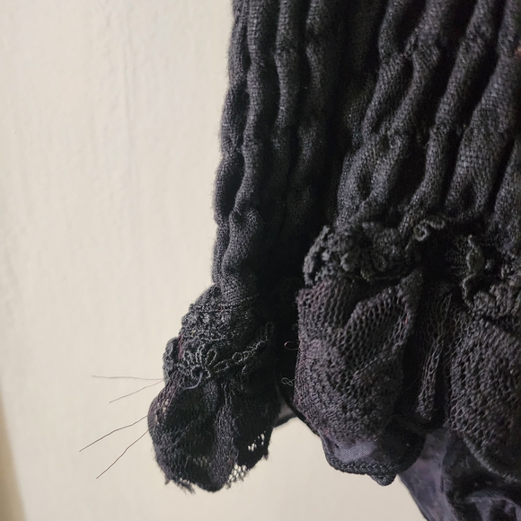 h.Naoto GRAMM Corset Eye Top Shirring Visual Kei Mori Lolita EGL - Picture 7 of 7